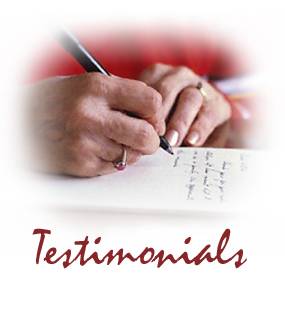 testimonial Testimonials